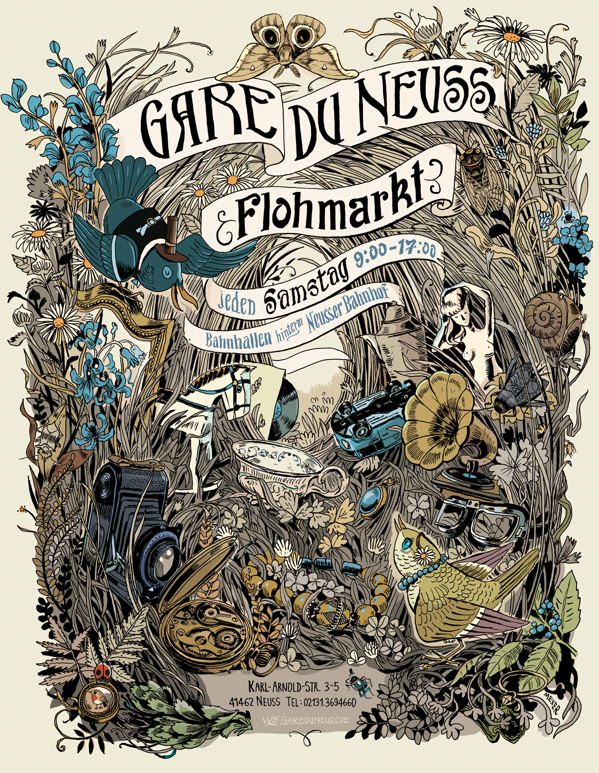 GARE DU NEUSS Max Fiedler